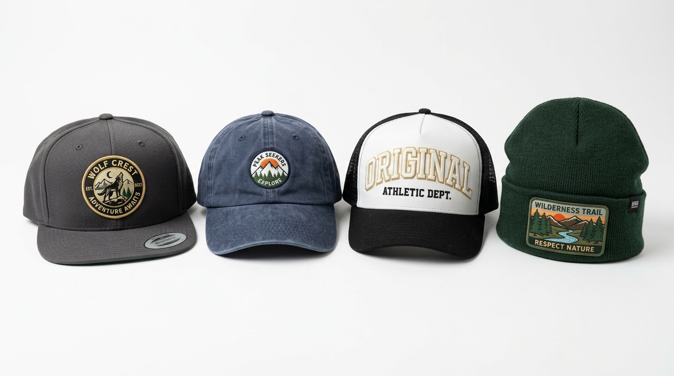 AI Hat & Cap Design for Print-on-Demand