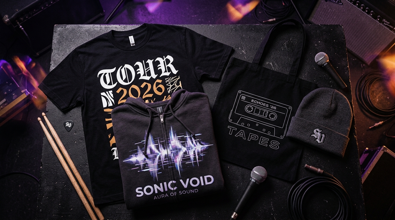 AI Merch for Musicians — From Song to Shirt in Minutes