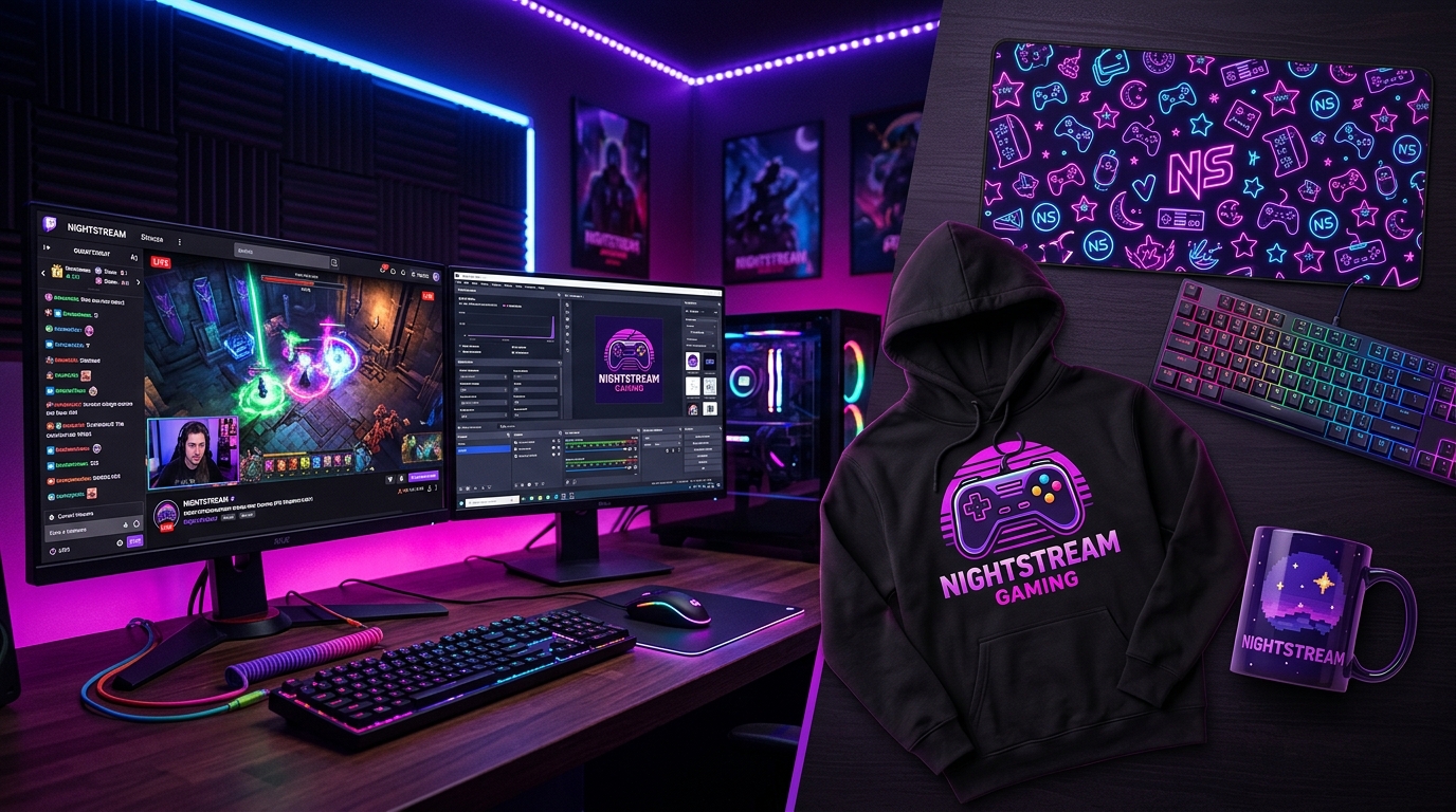 AI Merch for Streamers — Channel Branding You Can Sell