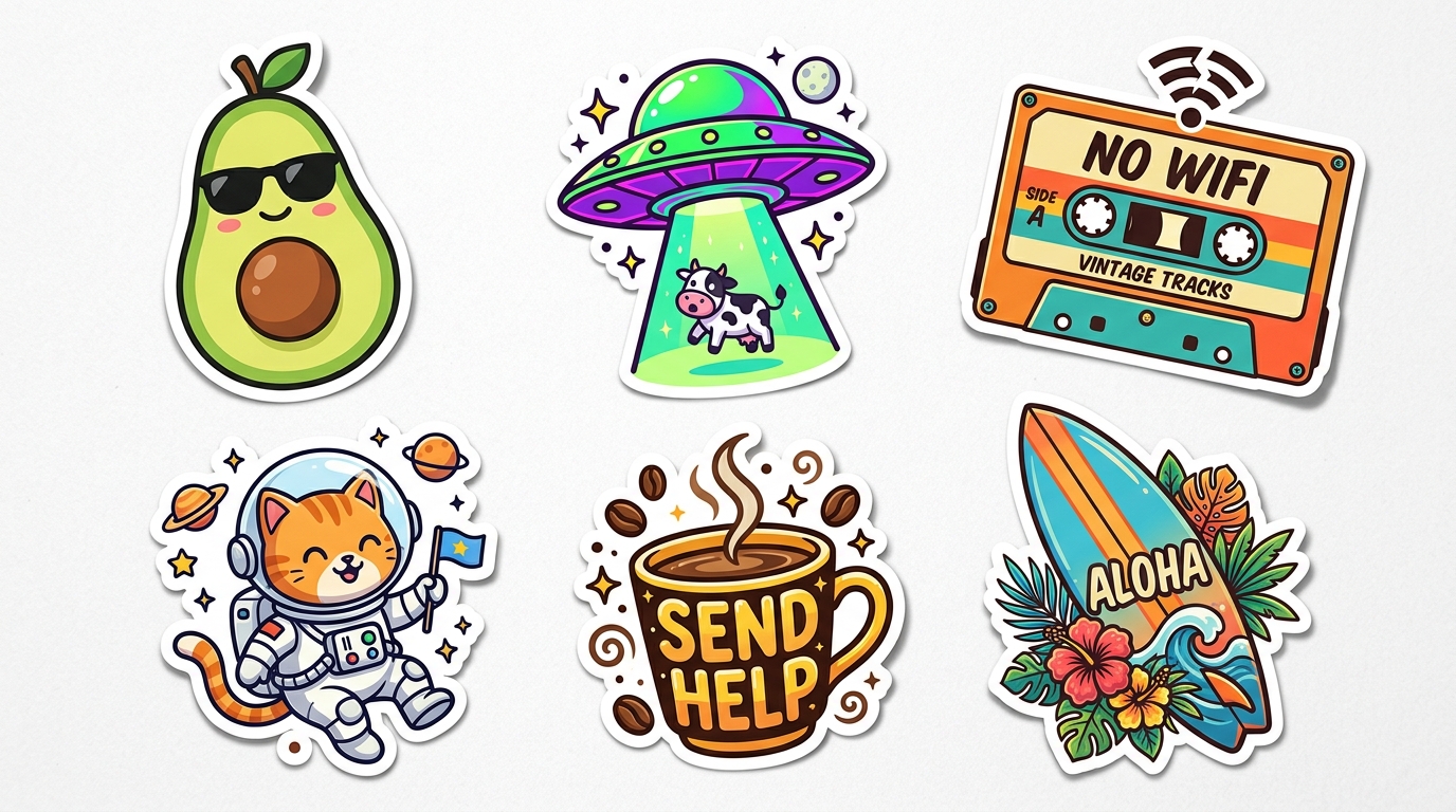 What Makes a Great AI Sticker Design