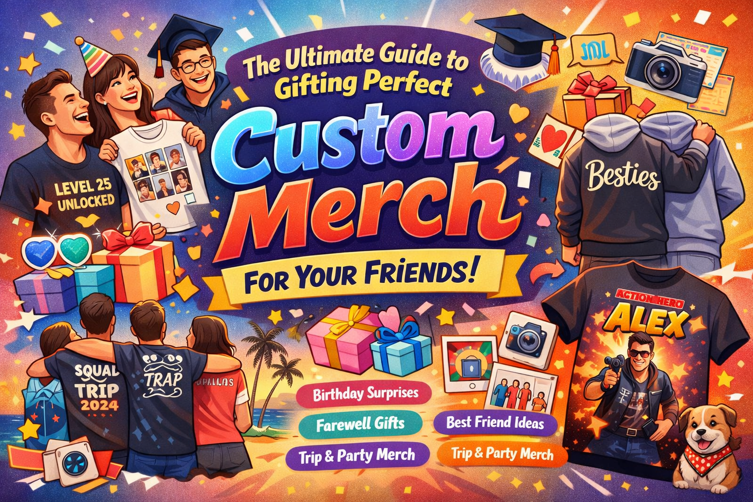 The Ultimate Guide to Gifting Perfect Custom Merch for Your Friends
