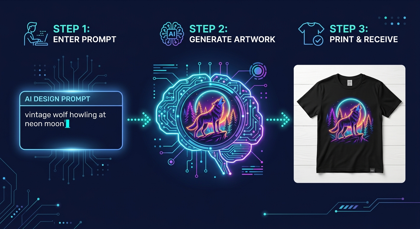 Design a Custom T-Shirt with AI in 3 Steps