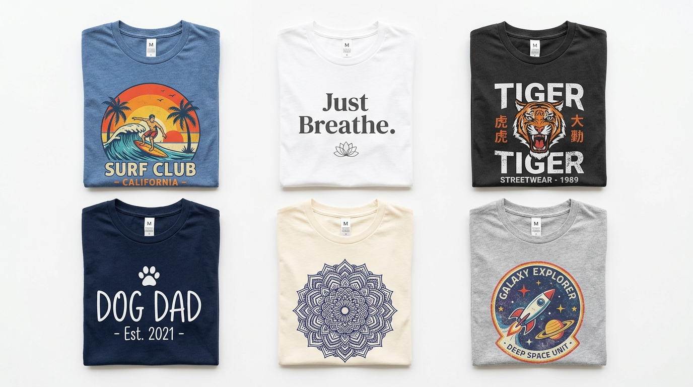 Custom T-Shirt AI Prompt Guide