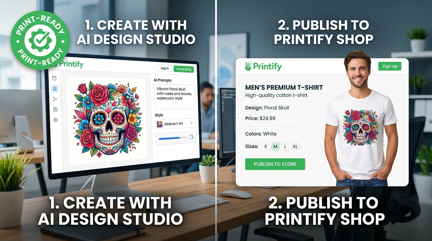 Printify Upload Requirements for T-Shirts