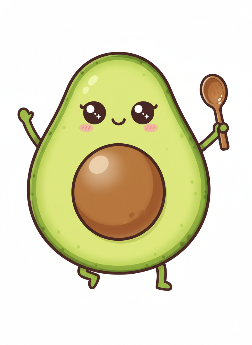Cute Avocado