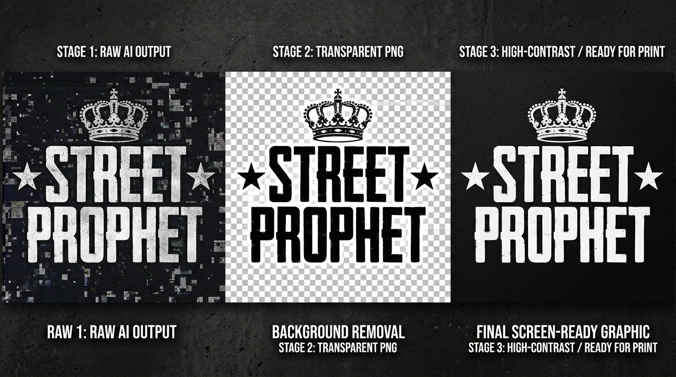 AI Prompting for Streetwear Graphics
